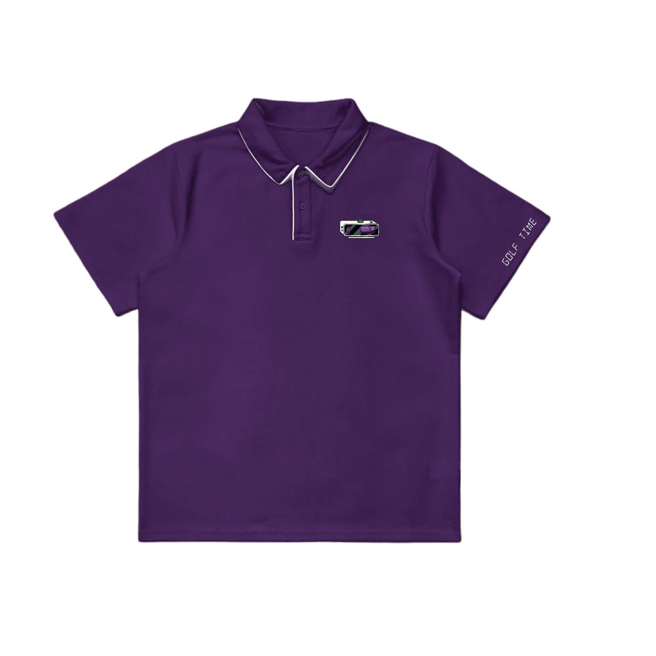 Golf time Polo Purple