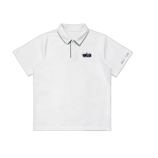 Golf Time Polo White